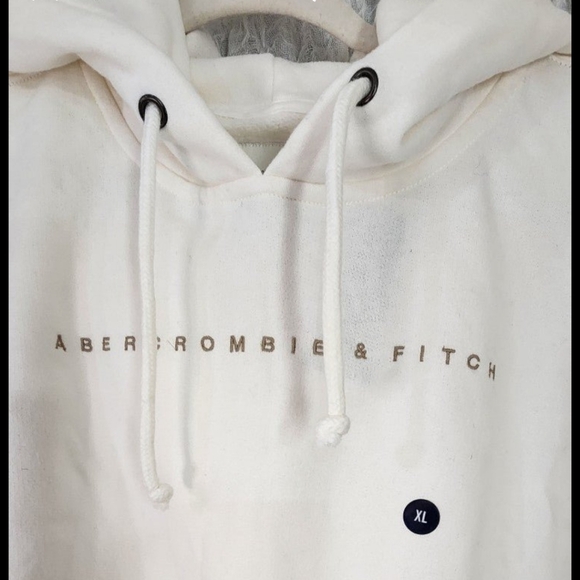Abercrombie & Fitch White Hoodie - Picture 2 of 7
